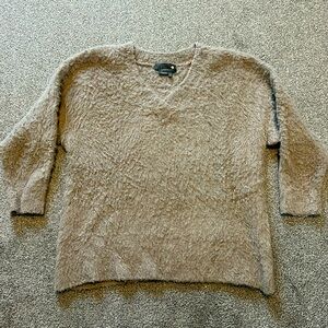 Anthropologie teddy bear sweater